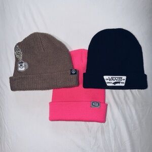Women’s Beanie Bundle: Vans, Hey Dude, NEFF